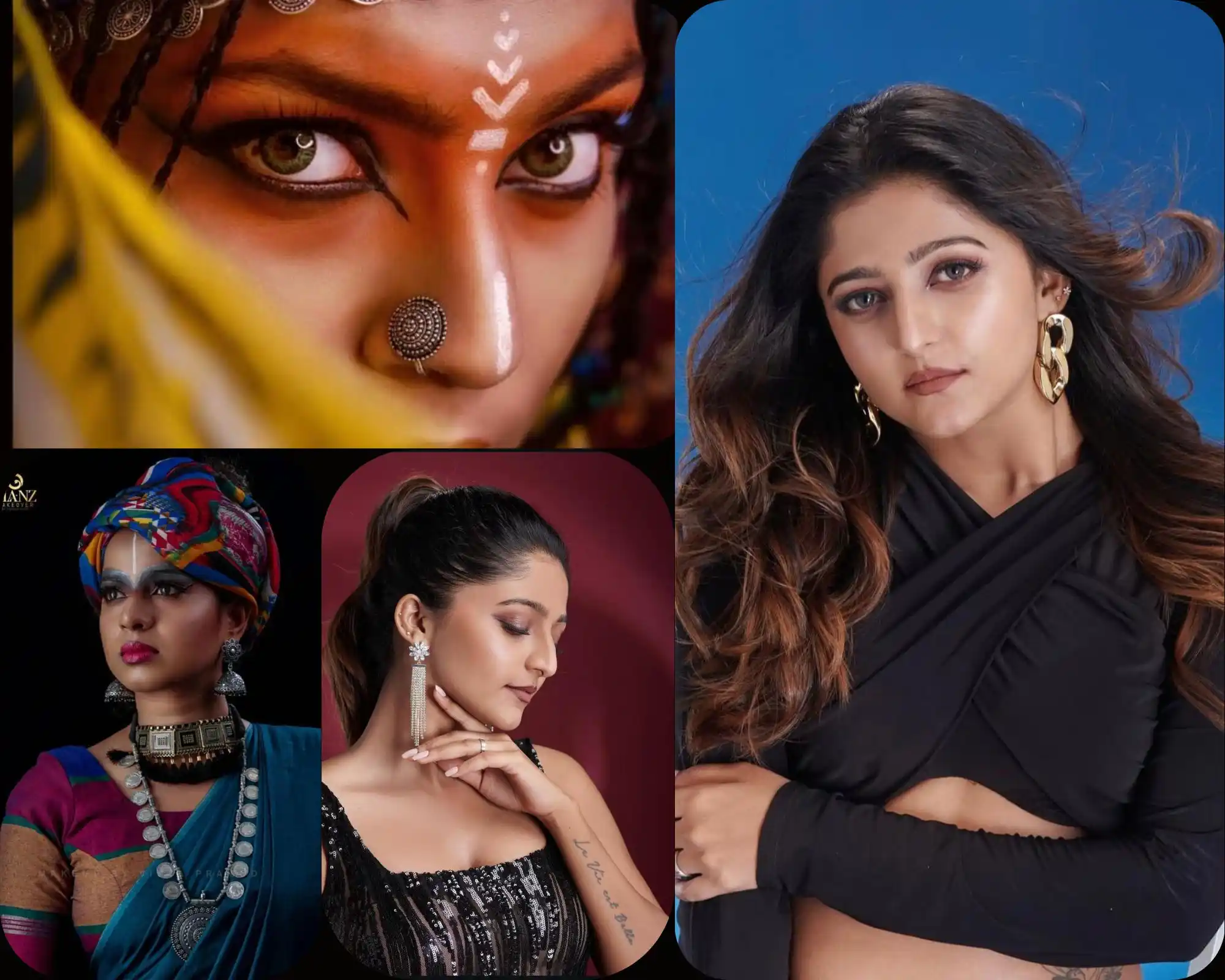 Fashion photoshoots for these celebrities by best fashion makeup artist